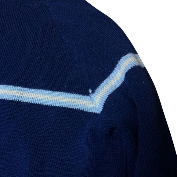 American Vintage 50s 60s Wool Sweater Small - Picture 6 of 6